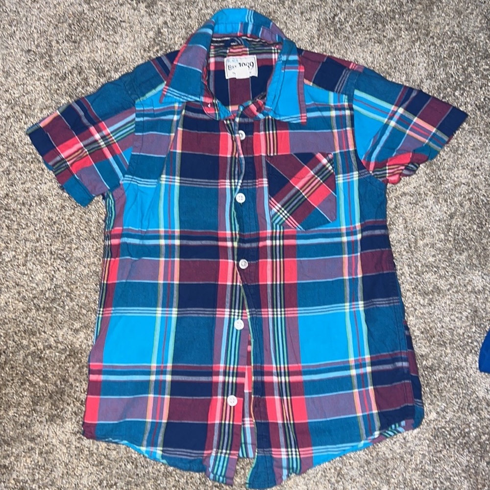5T childrens place button up shirt